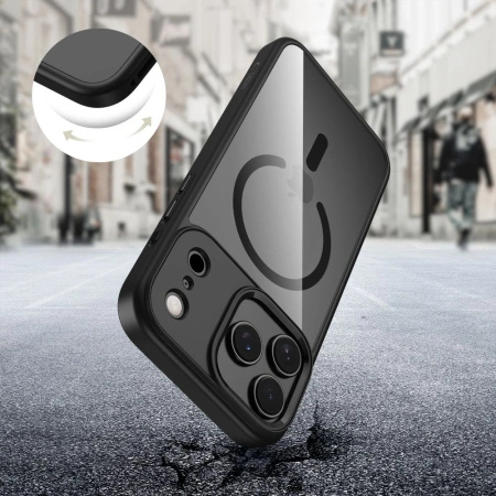TECH-PROTECT ETUI MAGMAT MAGSAFE DO IPHONE 17 PRO OCHRONA PRZEZROCZYSTE
