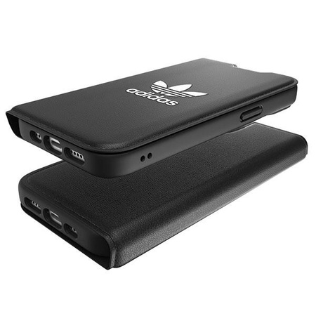 Etui Adidas OR Booklet Case BASIC na iPhone 14 czarno biały/black white 50181