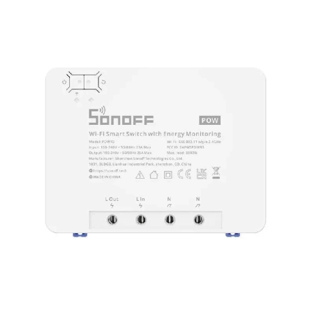 SONOFF INTELIGENTNY PRZEŁĄCZNIK WIFI DO SMART HOME POMIAR PRĄDU 2-WEJŚCIOWY
