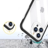 Clear 3in1 etui do iPhone 13 Pro żelowy pokrowiec z ramką czarny