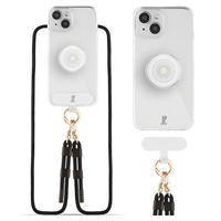JUST ELEGANCE ETUI 3IN1 POPGRIP DO IPHONE 15 6.1 Z PRZEZROCZYSTYM POKROWCEM