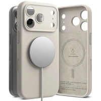 RINGKE ETUI SILICONE MAGNETIC DO IPHONE 17 PRO MAGSAFE OCHRONA WYSOKIEJ