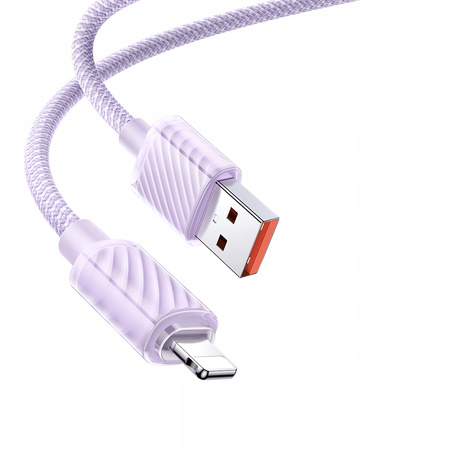 Mcdodo Mocny Szybki Kabel Usb Lightning 36W 1,2M Fioletowy