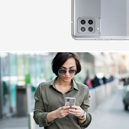 SPIGEN ETUI LIQUID CRYSTAL DO SAMSUNG GALAXY A42 5G WYSOKA OCHRONA TELEFONU