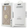 DKNY ETUI QUILTED STACK LOGO DO IPHONE 15 6.1 ZABEZPIECZENIE TELEFONU