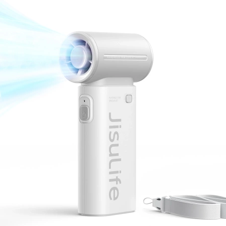 JISULIFE MINI DMUCHAWA HANDHELD FAN LIFE9 3600MAH PRZENOŚNY WIATRACZEK