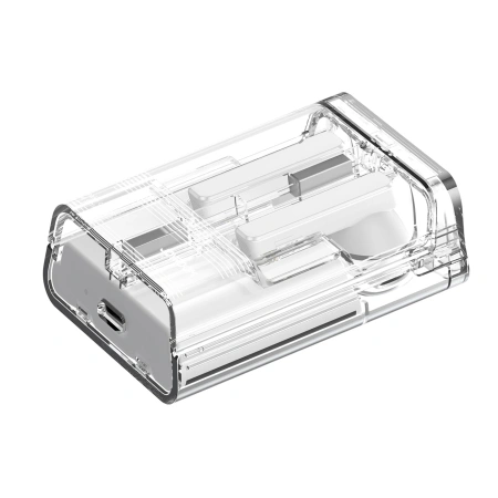 JOYROOM SŁUCHAWKI BEZPRZEWODOWE TWS DO TELEFONÓW Z LED ICE LENS SERIE BIAŁE