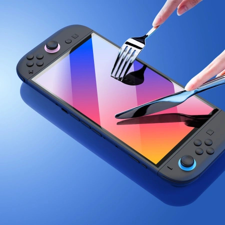 DUX DUCIS SZKŁO HARTOWANE HD DO NINTENDO SWITCH 2 OCHRONA EKRANU Z RAMKĄ