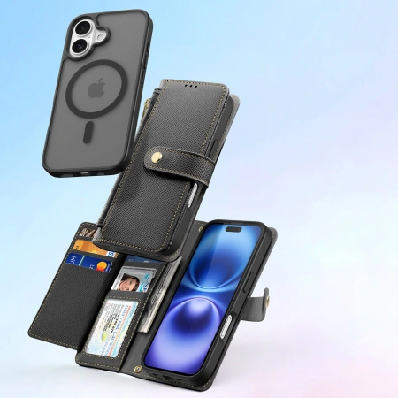 DUX DUCIS ETUI SKÓRZANE LAWA DO IPHONE 16 KLASYCZNY WYGLĄD I BEZPIECZEŃSTWO