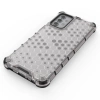 HURTEL ETUI HONEYCOMB DO SAMSUNG GALAXY A32 5G Z ŻELOWĄ RAMKĄ PRZEZROCZYSTE