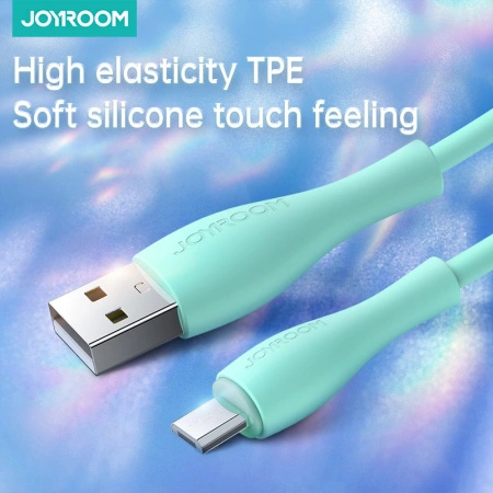 JOYROOM KABEL MICRO USB 3A 2M DO SAMSUNG HUAWEI LG DO ŁADOWANIA I PRZESYŁU