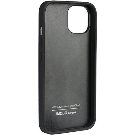 Etui Audi Genuine Leather na iPhone 11 / Xr - czarne AU-TPUPCIP11R-Q8/D1-BK
