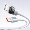 MCDODO KABEL USB-C SZYBKIE ŁADOWANIE DO IPHONE LIGHTNING 36W 1M LED BIAŁY