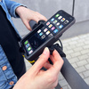 Wozinsky metalowy uchwyt na telefon do roweru, hulajnogi czarny (WBHBK3)