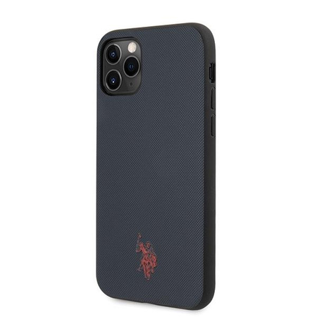 Etui U.S. Polo Assn. Polo Type Collection na iPhone 11 Pro Max - granatowe