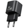 Ładowarka sieciowa USAMS JC Series CC289 25W GaN Mini Fast Charger USB-C czarny