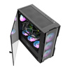 DARKFLASH OBUDA KOMPUTEROWA DK431 MESH Z 4 WENTYLATORAMI ARGB DO PC