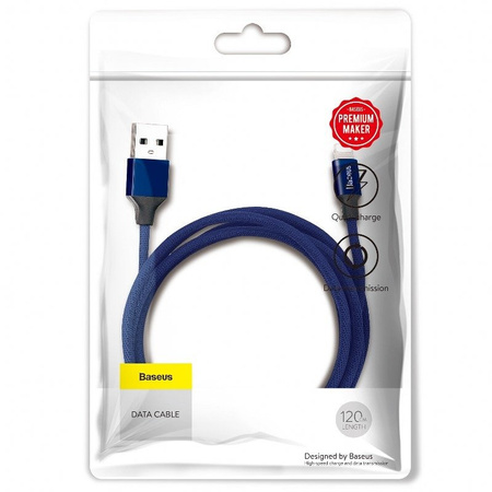 BASEUS KABEL DO LIGHTNING 2A DO TELEFONÓW IPHONE 1.2M ZŁĄCZE SZYBKIE