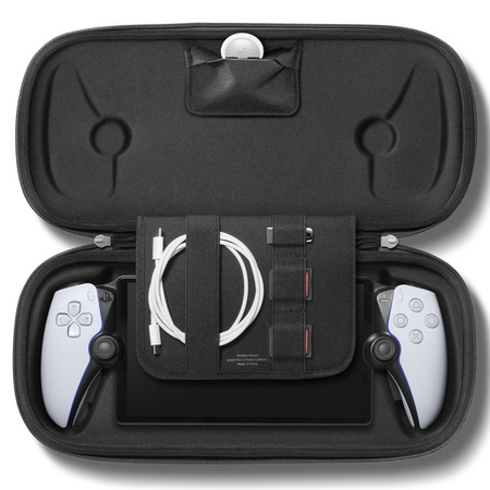 SPIGEN KLASDEN POUCH SONY PLAYSTATION PORTAL REMOTE CHARCOAL GREY