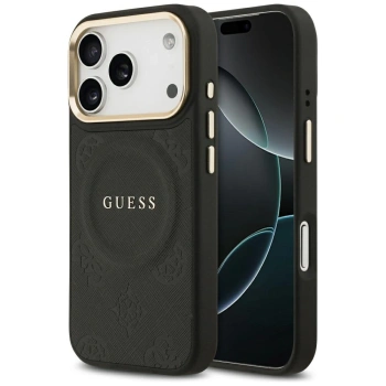 GUESS ETUI PEONY HOT STAMP MAGSAFE DO IPHONE 17 PRO CASE MAGNETYCZNE