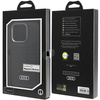 AUDI HARDCASE DO IPHONE 15 PRO POKROWIEC DO MAGSAFE Z SKÓRY SYNTHETYCZNEJ