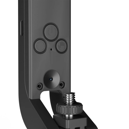 Premium selfie stick Wozinsky WST-360YS z funkcją statywu z automatycznym śledzeniem twarzy 360° AI sterowanie gestami - czarny