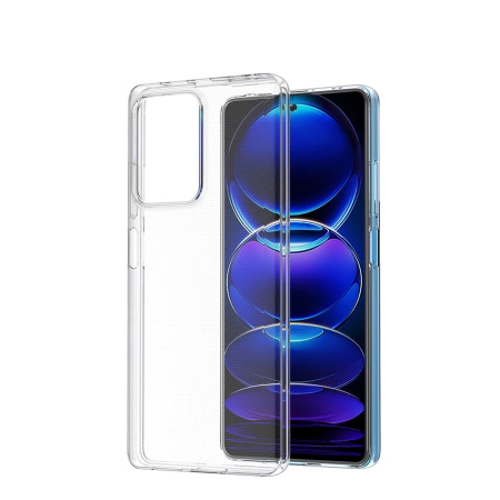 HURTEL ETUI ULTRA CLEAR 0.5MM DO XIAOMI REDMI NOTE 12 PRO+ CIEŃKI POKROWIEC