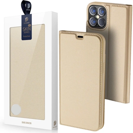 DUX DUCIS SKIN PRO ETUI KABURA POKROWIEC Z KLAPKĄ DO IPHONE 12 PRO MAX
