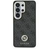Guess nakładka 4G Big Rhinestone Triangle Strap MagSafe do Samsung Galaxy S26 Ultra czarna