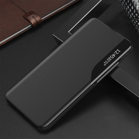 HURTEL ETUI CASE DO XIAOMI POCO C65 REDMI 13C Z KLAPKĄ I CHRONIONYM EKRANEM