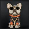 Nimmy Nerka na ramię czarny/black        Crossbody Glasses Cool Dog
