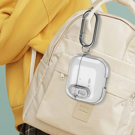 TECH-PROTECT POKROWIEC SLIM HOOK DO APPLE AIRPODS 4 MAGNETYCZNE ZAMKNIĘCIE
