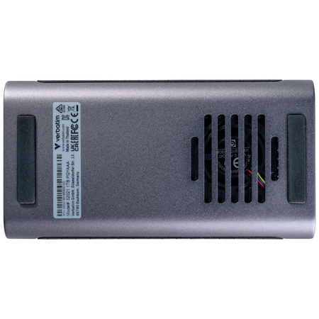 Dysk zewnętrzny Verbatim TurboMetal SSD 2TB USB4 USB-C szary 32022