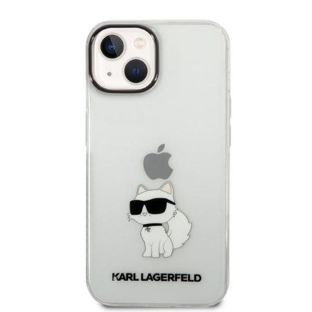 Karl Lagerfeld KLHCP14MHNCHTCT iPhone 14 Plus 6,7" transparent hardcase Ikonik Choupette