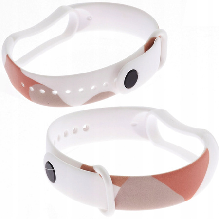 Strap Moro opaska do Xiaomi Mi Band 4 / Mi Band 3 silikonowy pasek bransoletka do zegarka wzór 5