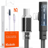 Mcdodo USB-C for iPhone High Speed Angled Cable 36W 1.2M Black