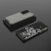 HURTEL ETUI PANCERNE DO SAMSUNG GALAXY S22 ULTRA HONEYCOMB Z ŻELOWĄ RAMKĄ