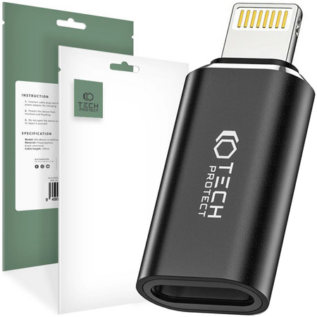 TECH-PROTECT ADAPTER PRZEJŚCIÓWKA DO LIGHTNING DO TYPE-C DO TELEFONÓW APPLE