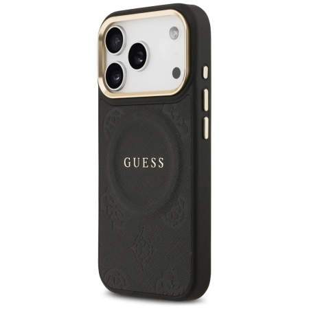 GUESS ETUI PEONY HOT STAMP MAGSAFE DO IPHONE 17 PRO CASE MAGNETYCZNE