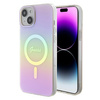 Guess GUHMP15MHITSP iPhone 15 Plus 6.7" różowy/pink hardcase IML Iridescent MagSafe