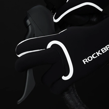 ROCKBROS RĘKAWICZKI PEŁNE ROWEROWE WODOODPORNE DO WIOSNY I LATA ROZMIAR