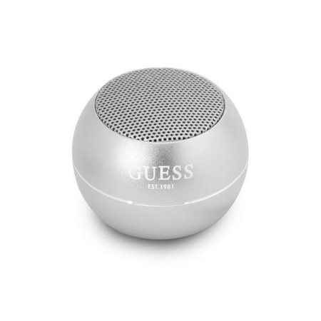 Etui Guess głośnik Bluetooth GUWSALGEG Speaker mini - szare