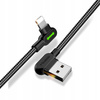 McDodo phone cable, Fast charging, 90° LED angle, for iPhone 1.2m