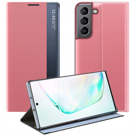 HURTEL POKROWIEC DO SAMSUNG GALAXY S22+ NEW SLEEP CASE Z KLAPKĄ I PODSTAWKĄ