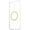Etui CARE by PanzerGlass Flagship Urban Combat Chardonnay QI do Samsung Galaxy S25 Ultra - przezroczysty