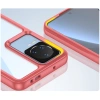 Outer Space Case etui do Xiaomi Poco F4 5G pokrowiec z elastyczną ramką czerwone