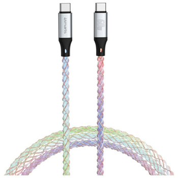 4SMARTS KABEL USB-C 60W 1.5M DO TELEFONÓW LAPTOPÓW PRZEWÓD SZYBKIE