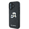 KARL LAGERFELD HARDCASE DO IPHONE 16 6.1 MONOGRAM KARL&CHAOUETTE PIN DESIGN