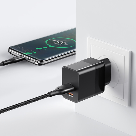 Ładowarka do telefonu Mcdodo, Szybka,  USB, USB-C, 20W, do Iphone, uniwersalna, czarna