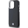 Etui BMW Signature Wrapped Metal MagSafe na iPhone 14 Pro - czarne